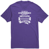 I am not a superhuman. But I am a chess player. Close enough! - Adult Unisex T-Shirt
