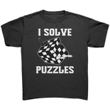 I_solve_puzzles_-_Youth_chess_T-Shirt_Black_Mockup.png