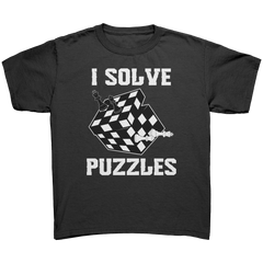 I_solve_puzzles_-_Youth_chess_T-Shirt_Black_Mockup.png
