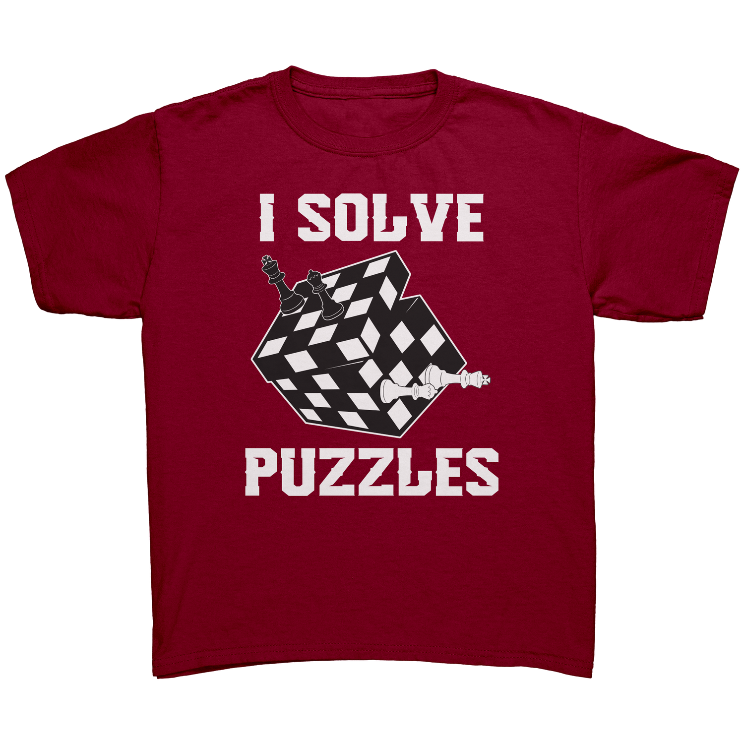 I_solve_puzzles_-_Youth_chess_T-Shirt_Cardinal_Mockup.png