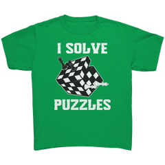 I_solve_puzzles_-_Youth_chess_T-Shirt_Irish_Green_Mockup.png
