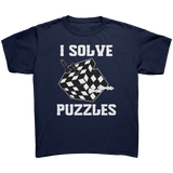 I_solve_puzzles_-_Youth_chess_T-Shirt_Navy_Mockup.png