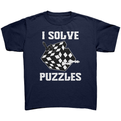 I_solve_puzzles_-_Youth_chess_T-Shirt_Navy_Mockup.png