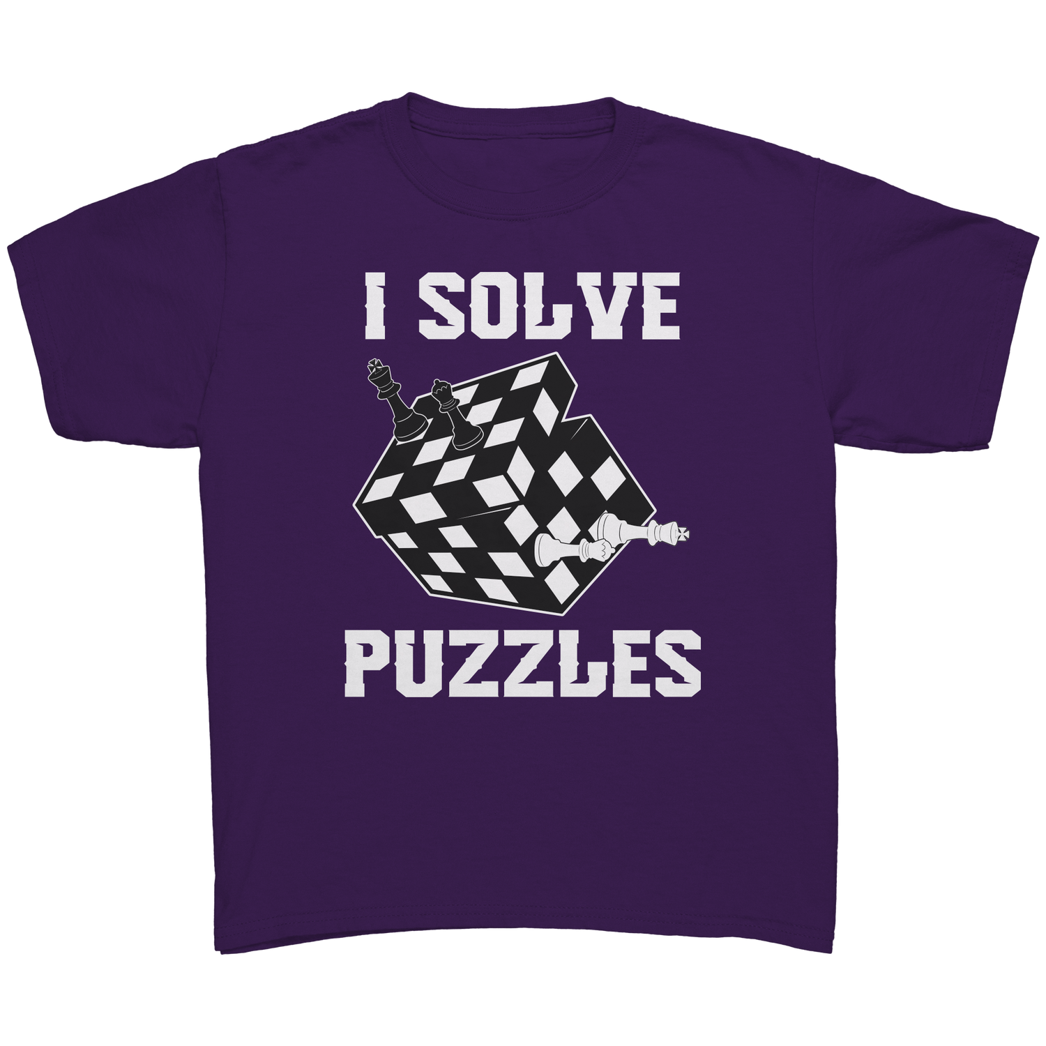I_solve_puzzles_-_Youth_chess_T-Shirt_Purple_Mockup.png
