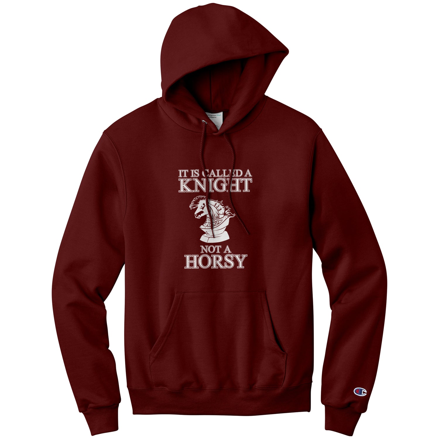 It's called a Knight, not a horsy! - Adult Unisex Hoodie