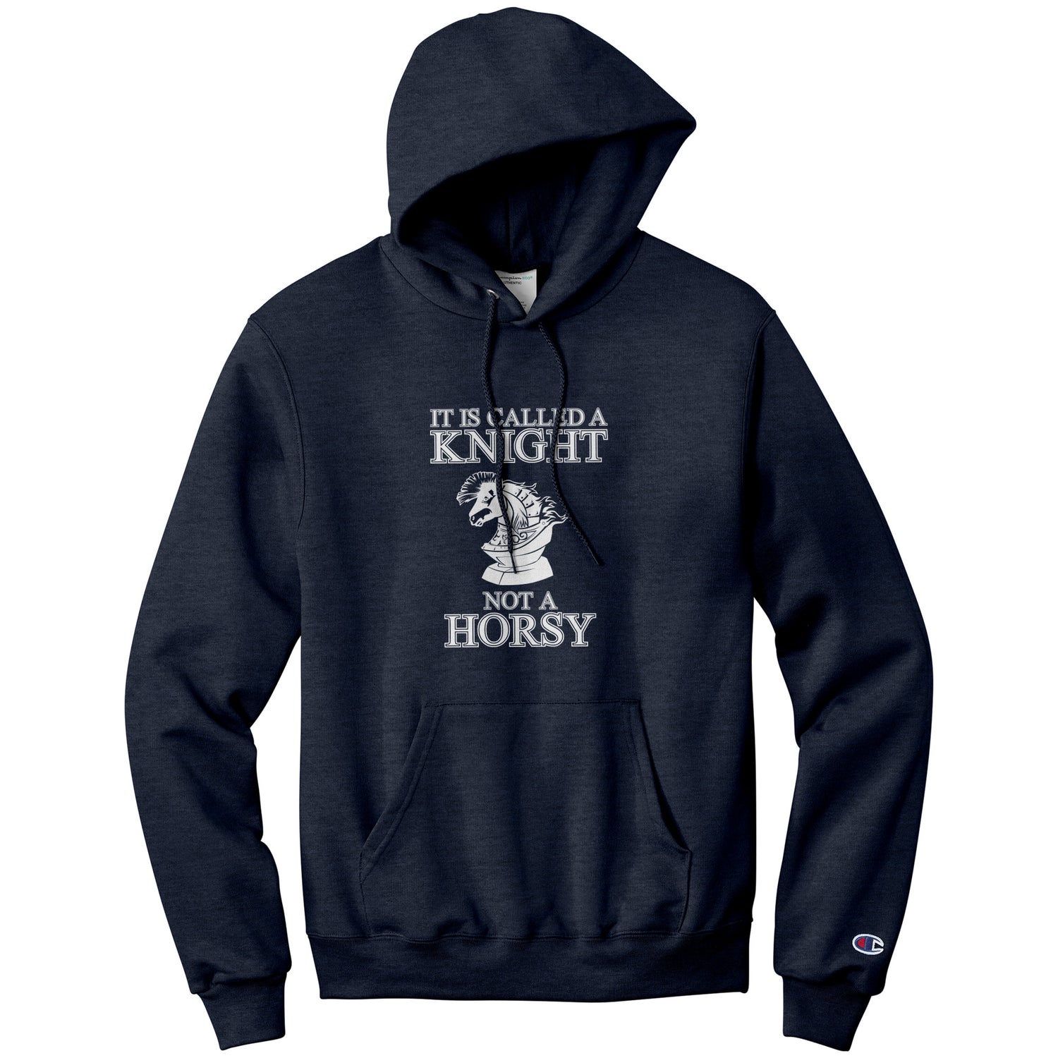 It's called a Knight, not a horsy! - Adult Unisex Hoodie