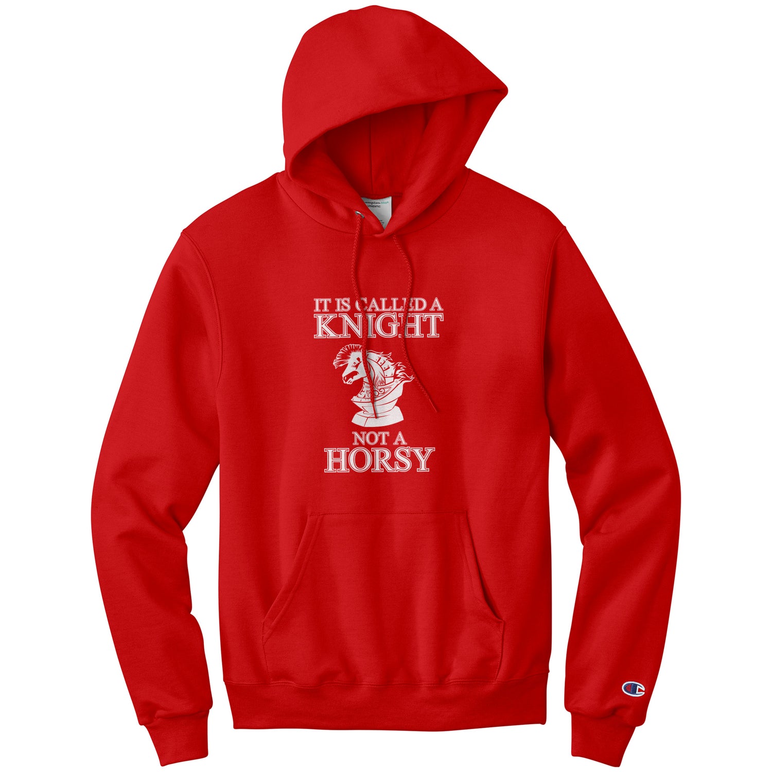 It's called a Knight, not a horsy! - Adult Unisex Hoodie