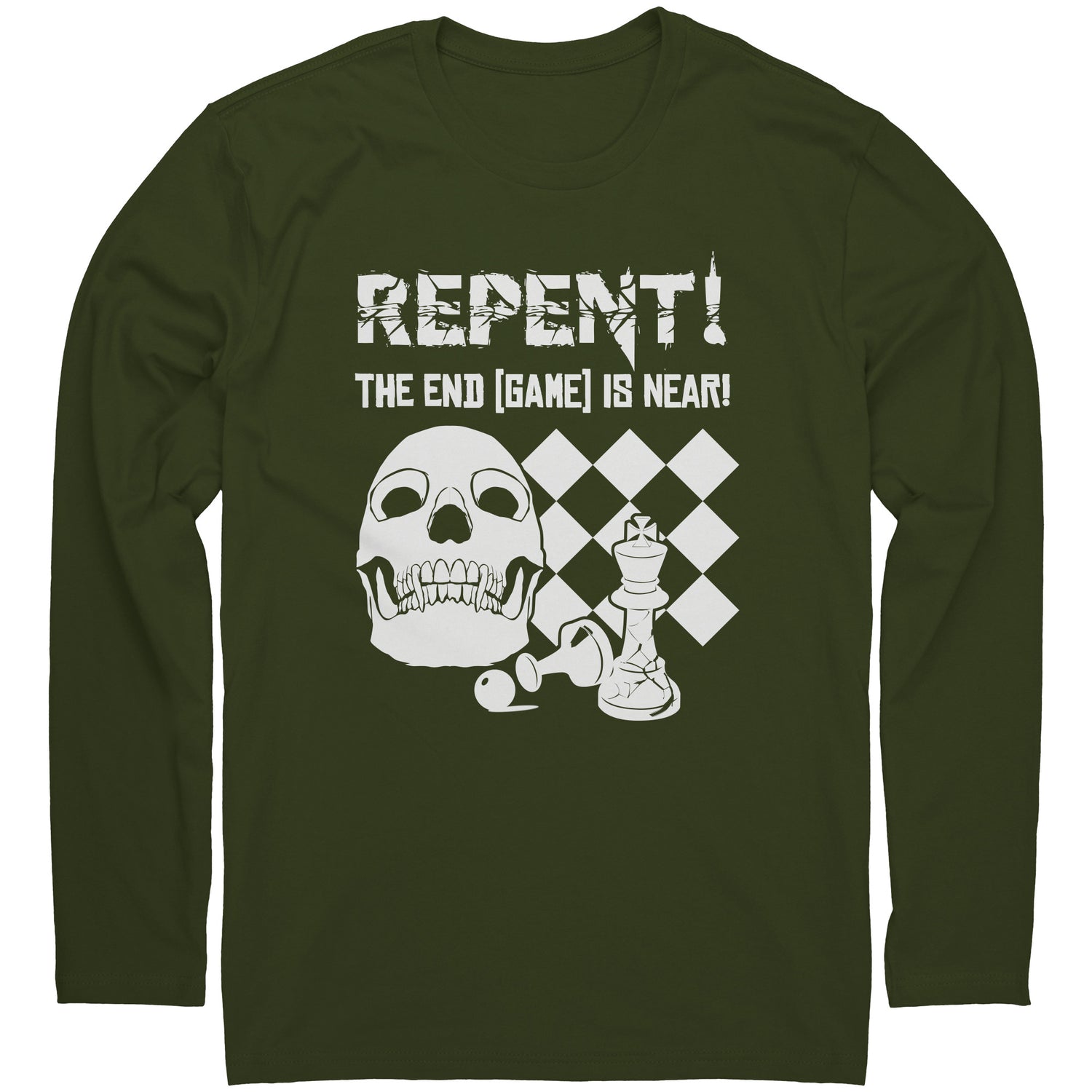 Repent! The end game is near - Long Sleeve T-Shirt