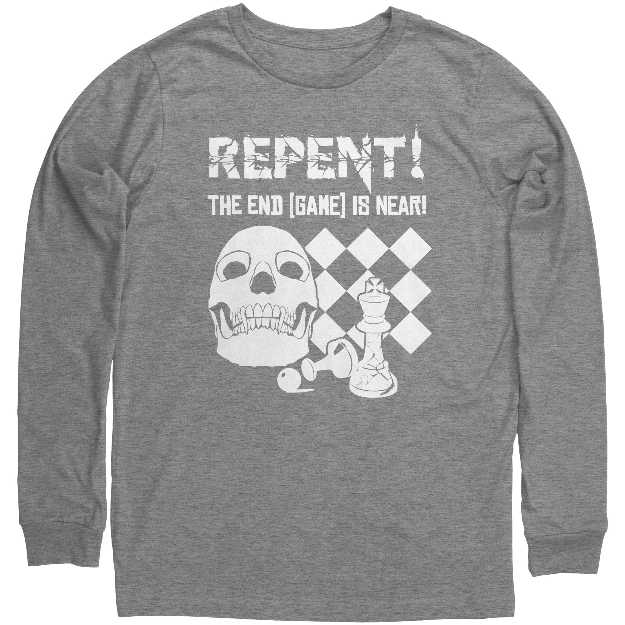 Repent! The end game is near - Unisex long sleeve T-shirt