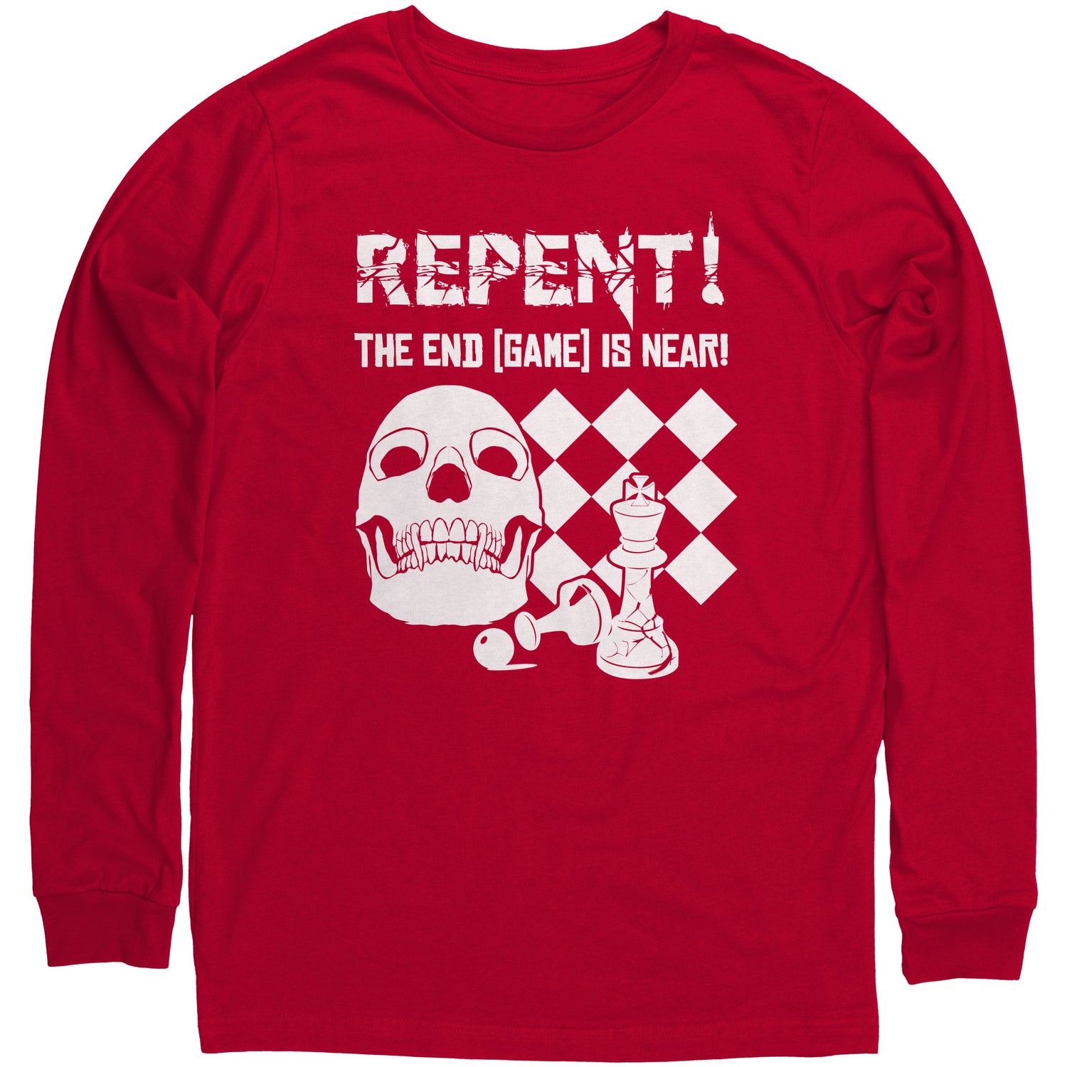 Repent! The end game is near - Unisex long sleeve T-shirt