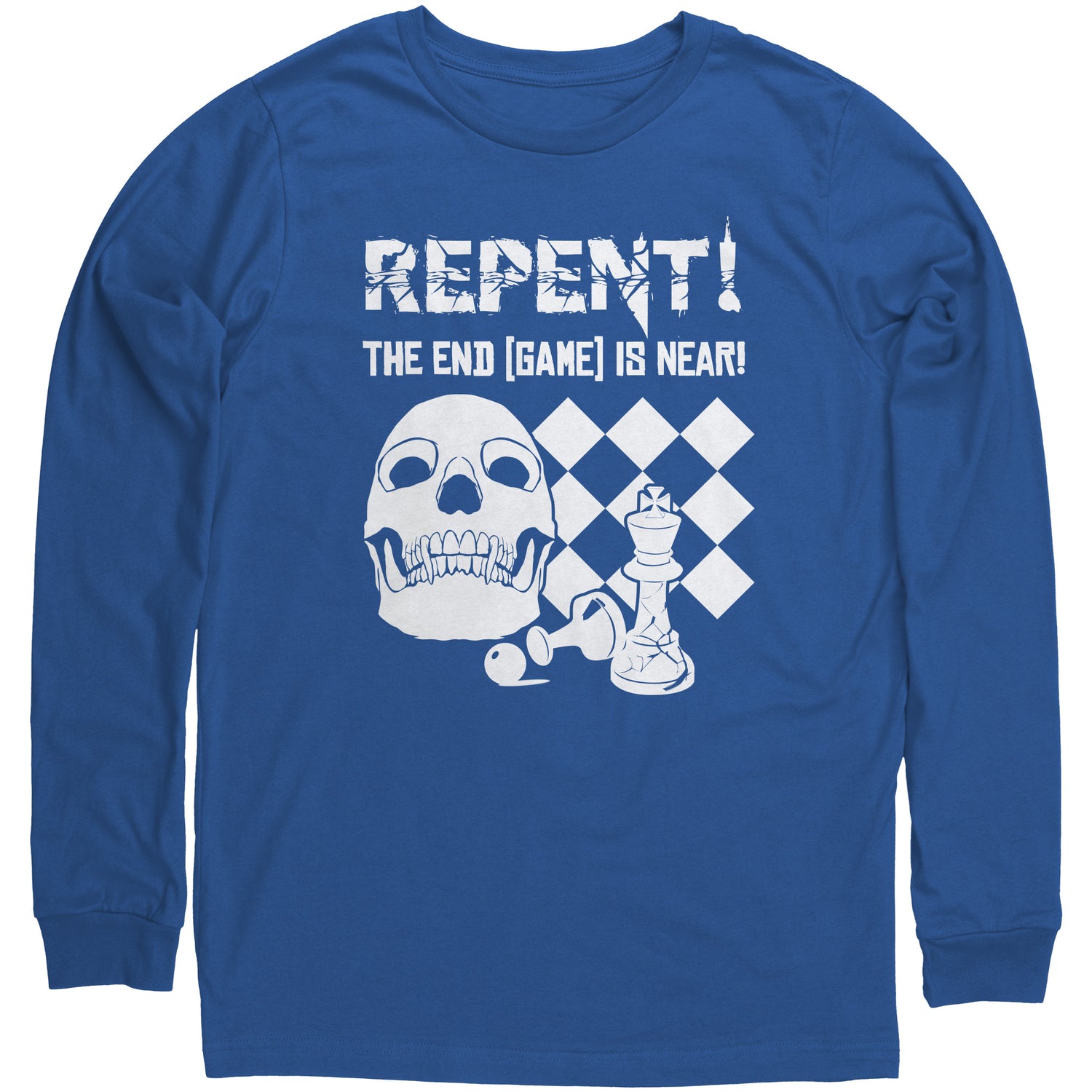 Repent! The end game is near - Unisex long sleeve T-shirt