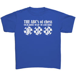 The ABC's of Chess - Always Be Checking - Youth T-Shirt