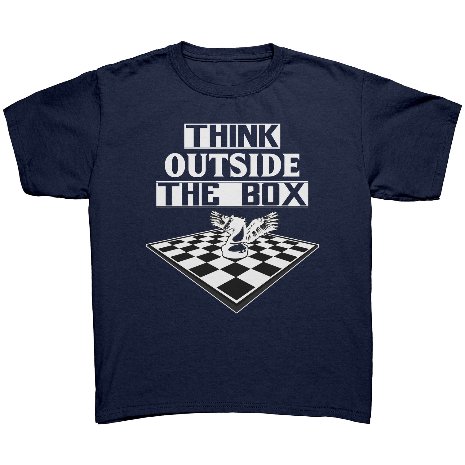 Think outside the box - Youth Chess T-shirt