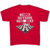 Think outside the box - Youth Chess T-shirt
