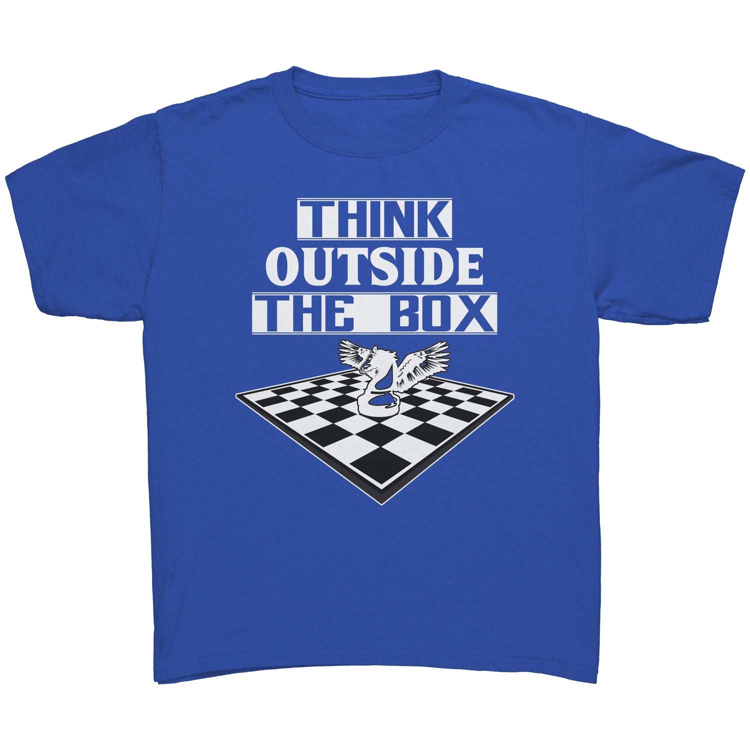 Think outside the box - Youth Chess T-shirt