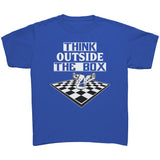 Think outside the box - Youth Chess T-shirt
