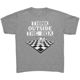 Think outside the box - Youth Chess T-shirt