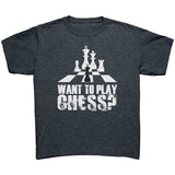 Want to play chess? - Youth T-Shirt