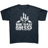 Want to play chess? - Youth T-Shirt