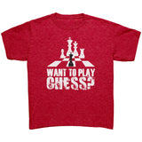 Want to play chess? - Youth T-Shirt
