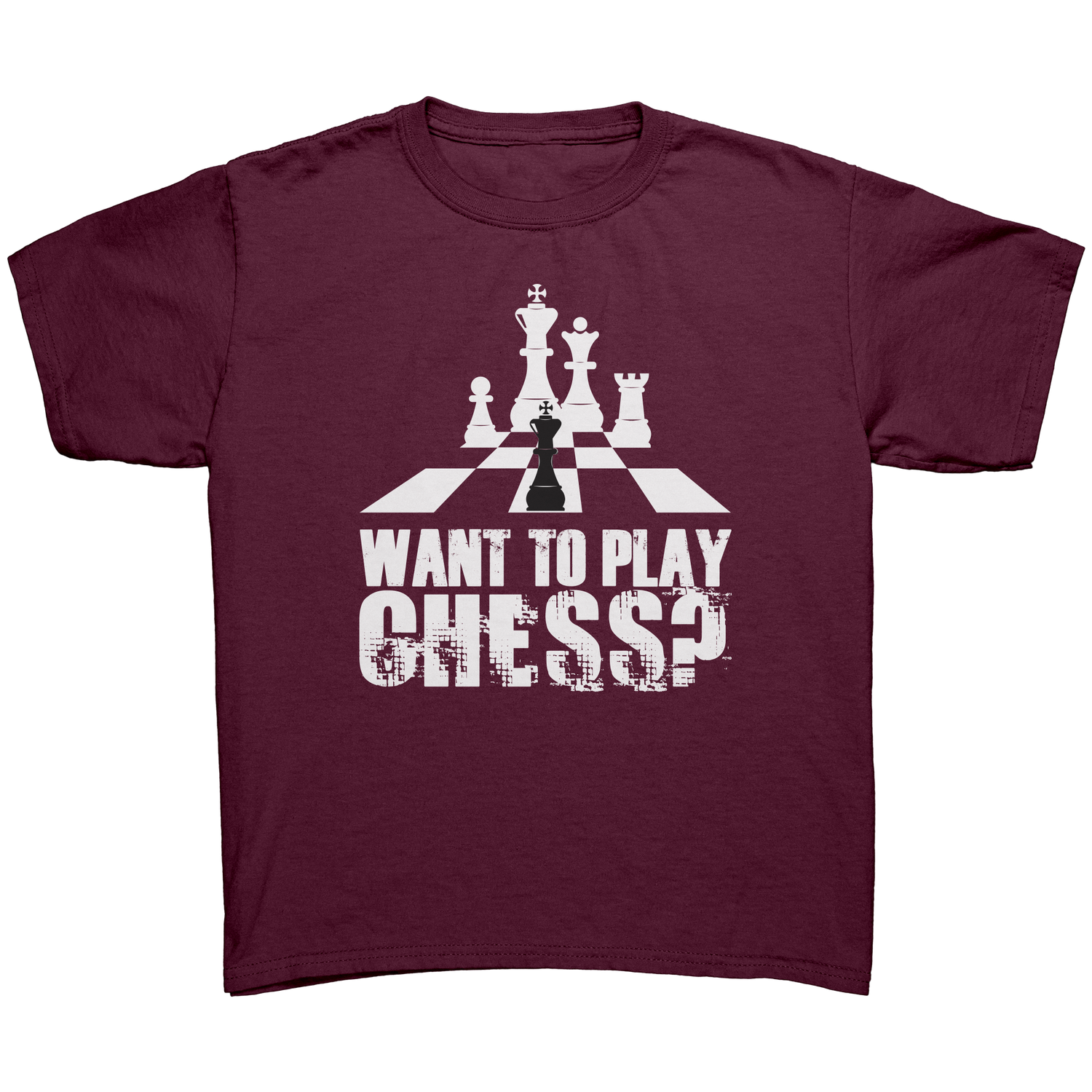 Want_to_play_chess_-_Youth_T-Shirt_Maroon_Mockup.png