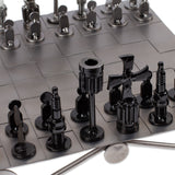 Unique Recycled Auto Part Chess Set - Recycle Challenge