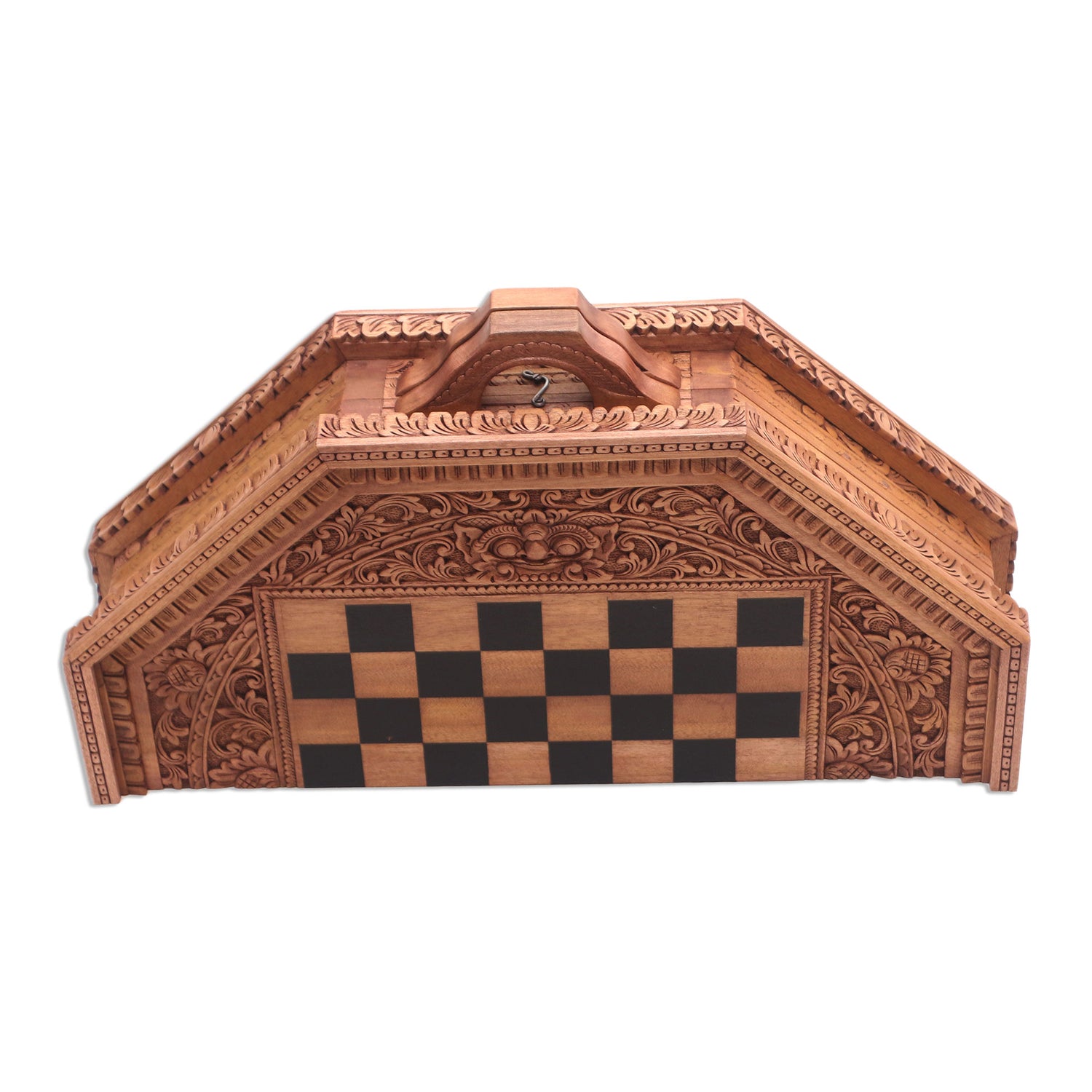Wood chess set, 
