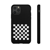 Just Breathe - Chess board pattern - Premium Tough Phone Case