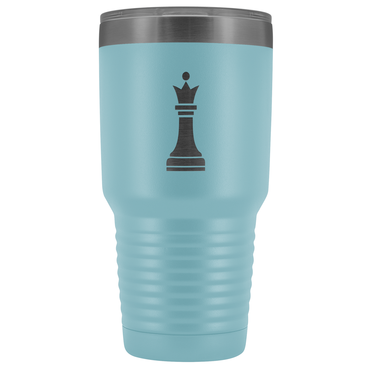 Laser etched Queen 30 Ounce stainless steel Vacuum insulated hot and cold beverage Tumbler