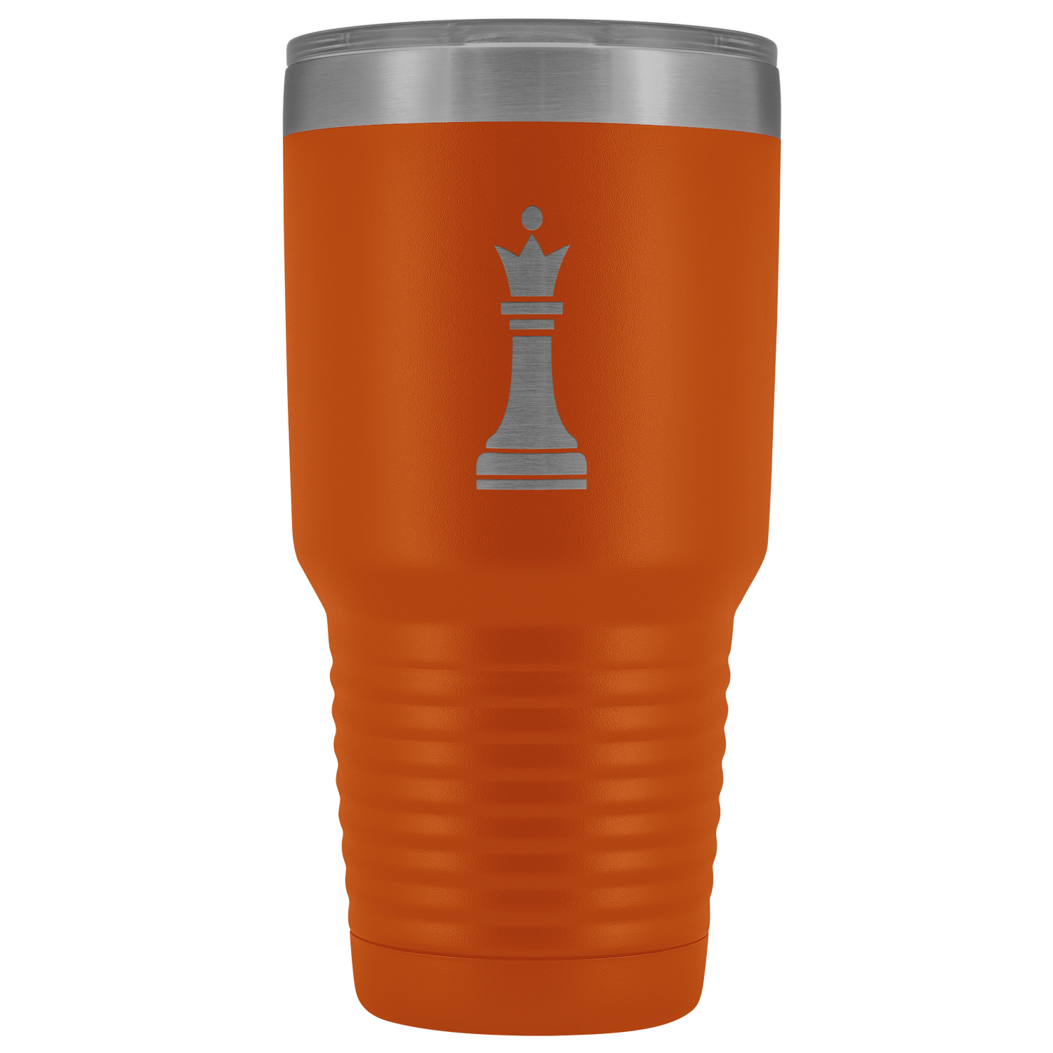 Laser etched Queen 30 Ounce stainless steel Vacuum insulated hot and cold beverage Tumbler