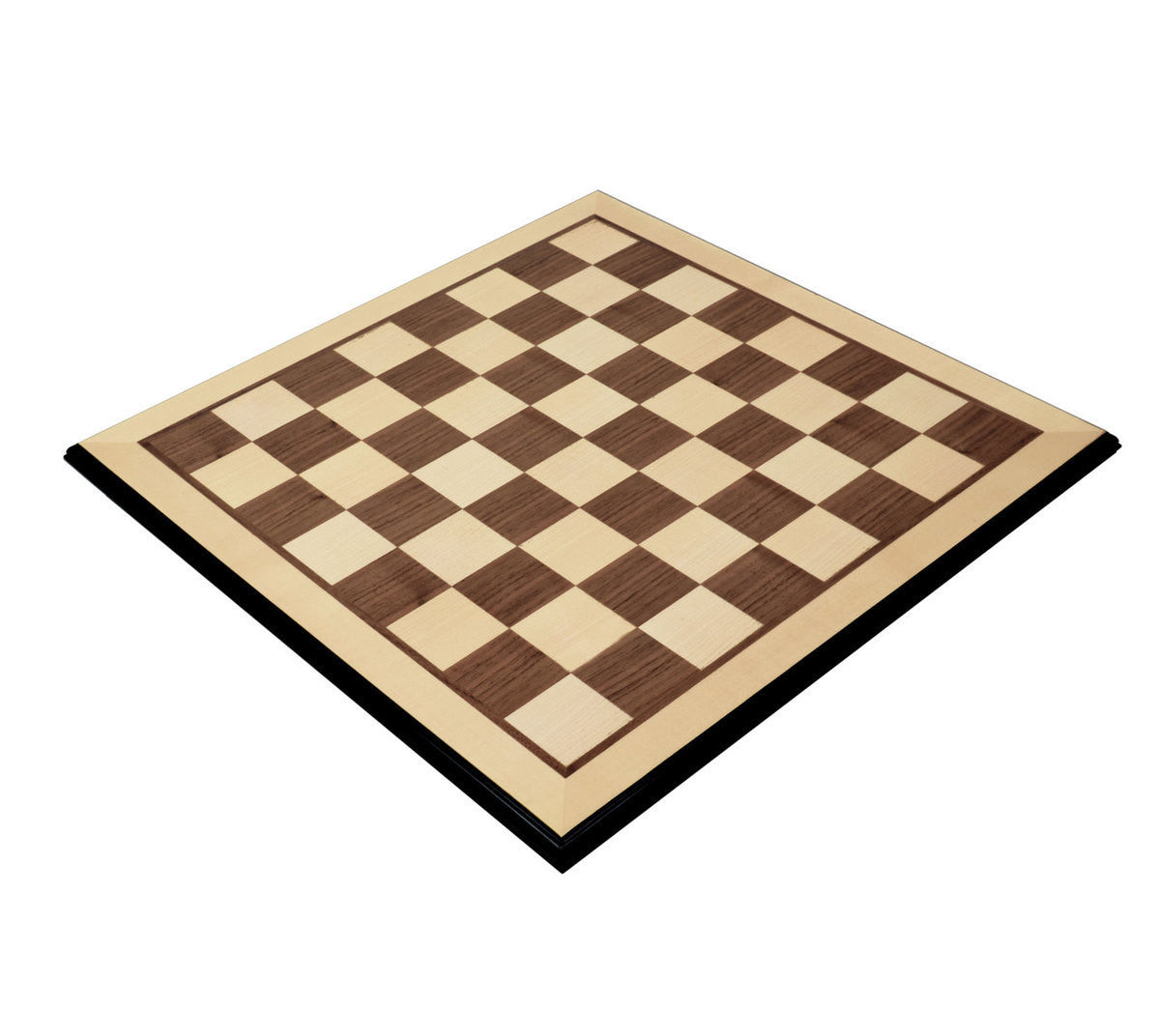 Walnut & Maple Chess Board with 2" Squares