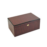 Chess Large Elegant Bubinga wood Coffer Chess Box Felt-lined