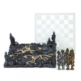 Black Dragon Chess Set