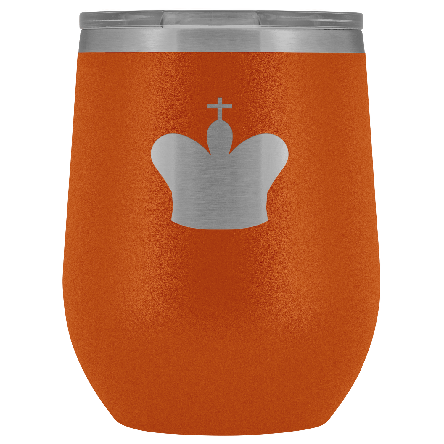 Chess King Laser etched Wine Tumbler