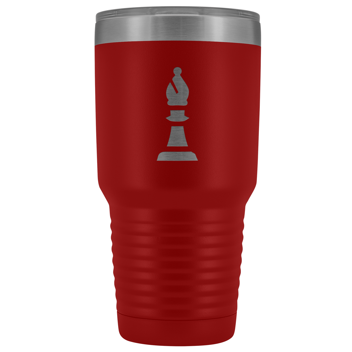 Laser etched bishop 30 Ounce stainless steel Vacuum insulated hot and cold beverage Tumbler