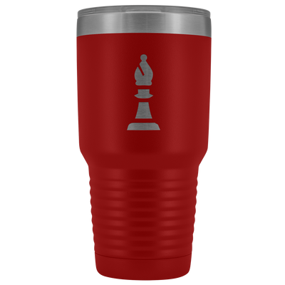 Laser etched bishop 30 Ounce stainless steel Vacuum insulated hot and cold beverage Tumbler