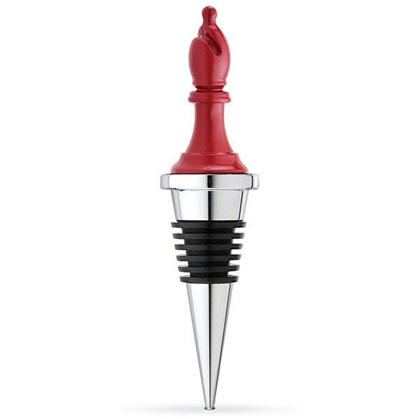 Chess Bishop Chrome Bottle Stopper