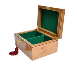 Premium Wooden Chess Box - Bird's Eye Maple