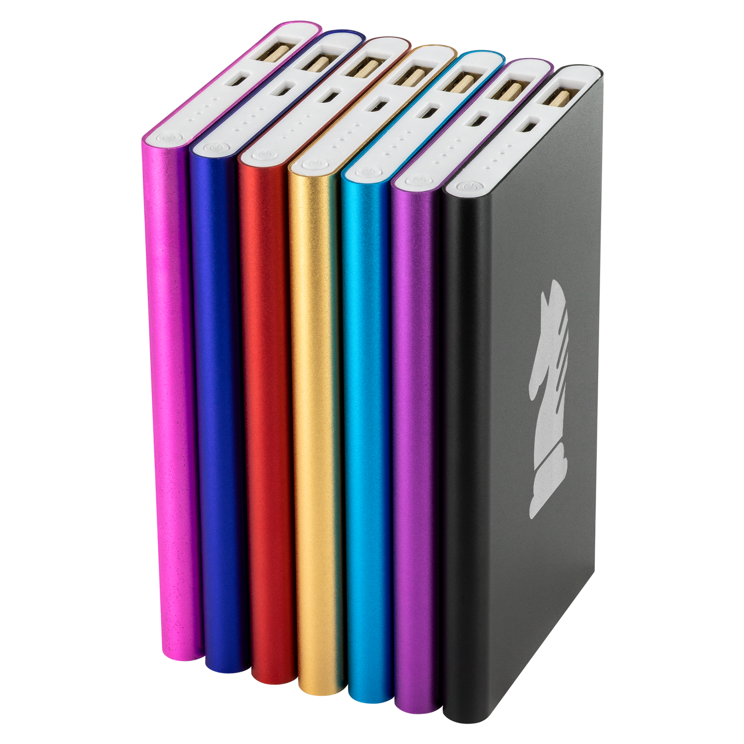 Chess Knight laser etched Lithium-Ion power bank