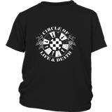 Circle of life and death - Youth chess T-shirt
