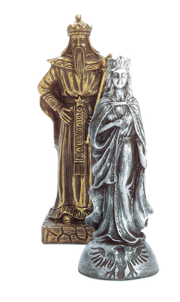 Medieval Knights and Dragons Chess Set