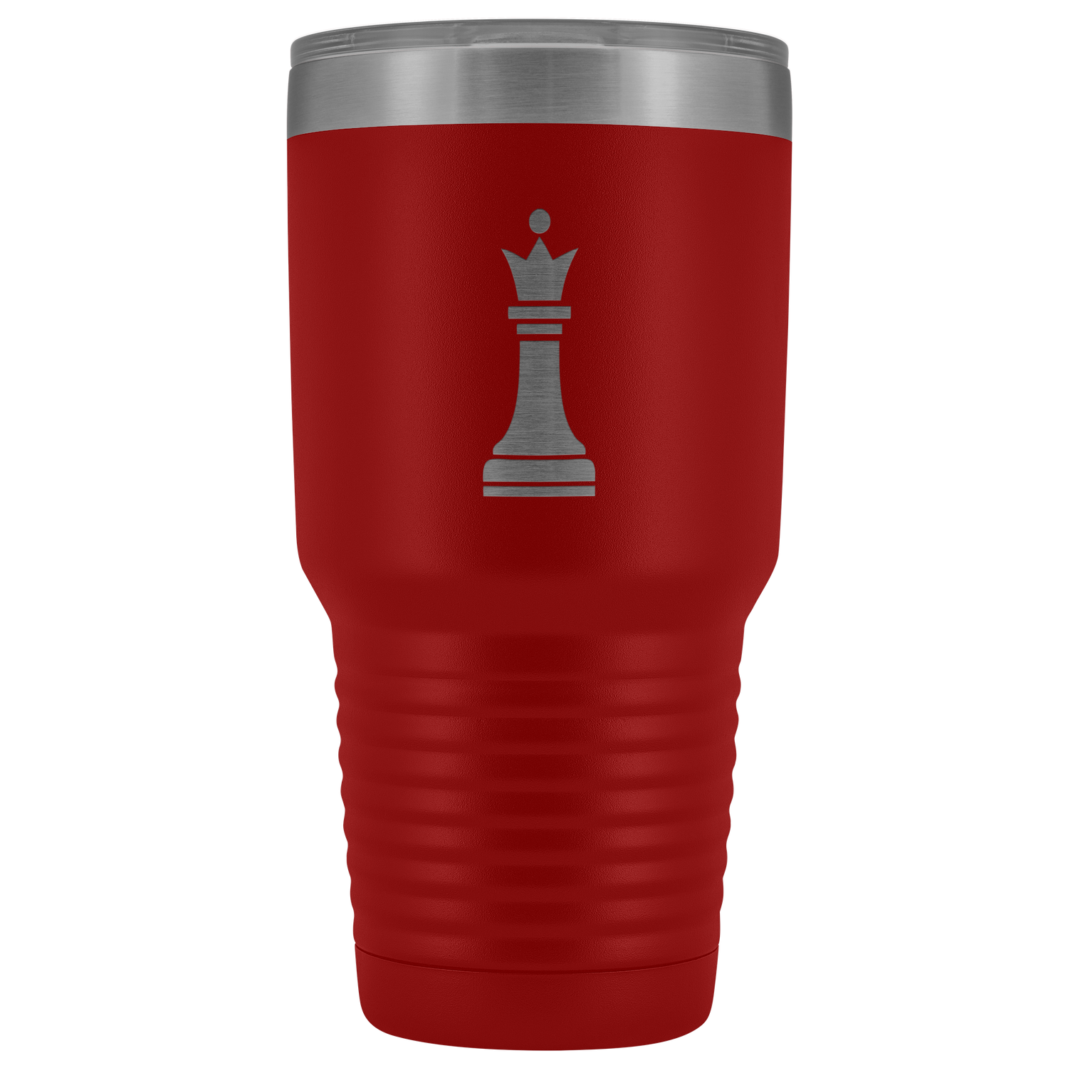 Laser etched Queen 30 Ounce stainless steel Vacuum insulated hot and cold beverage Tumbler