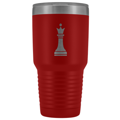 Laser etched Queen 30 Ounce stainless steel Vacuum insulated hot and cold beverage Tumbler