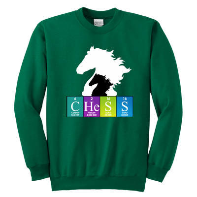 Chess Atomic Table - Youth Unisex Sweatshirt