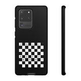 Just Breathe - Chess board pattern - Premium Tough Phone Case