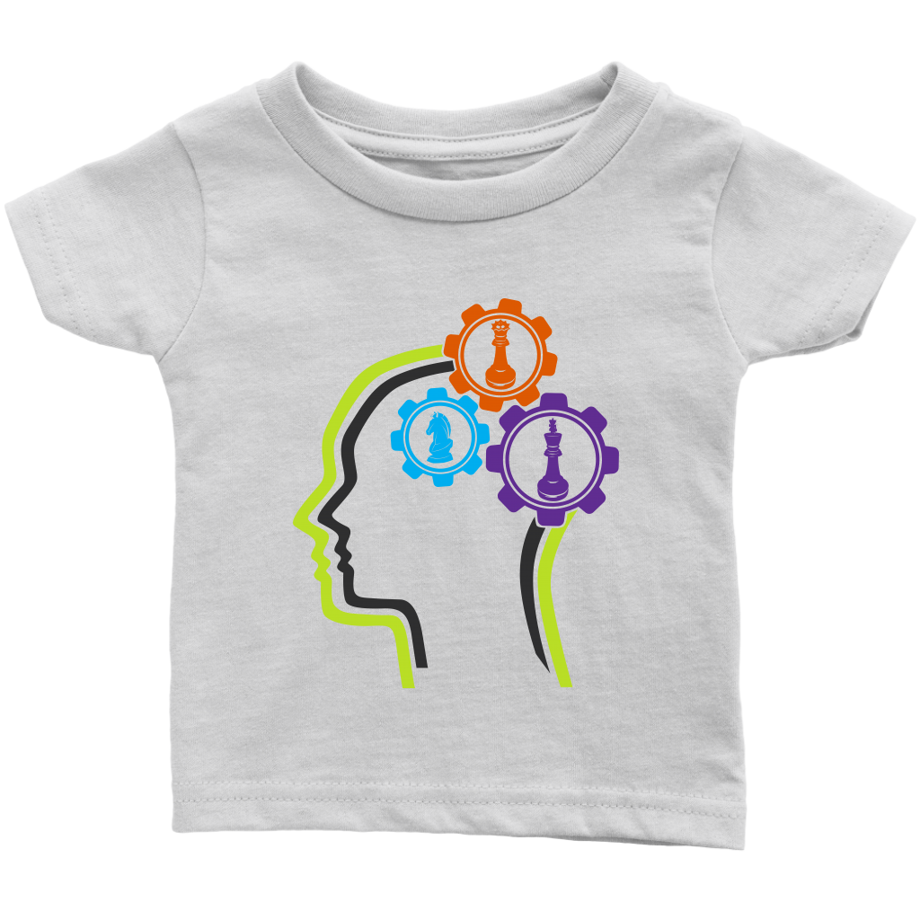 Chess in the mind - Chess Gears - Infant T-shirt