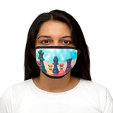 Colorful Chess pieces Mixed-Fabric Face Mask