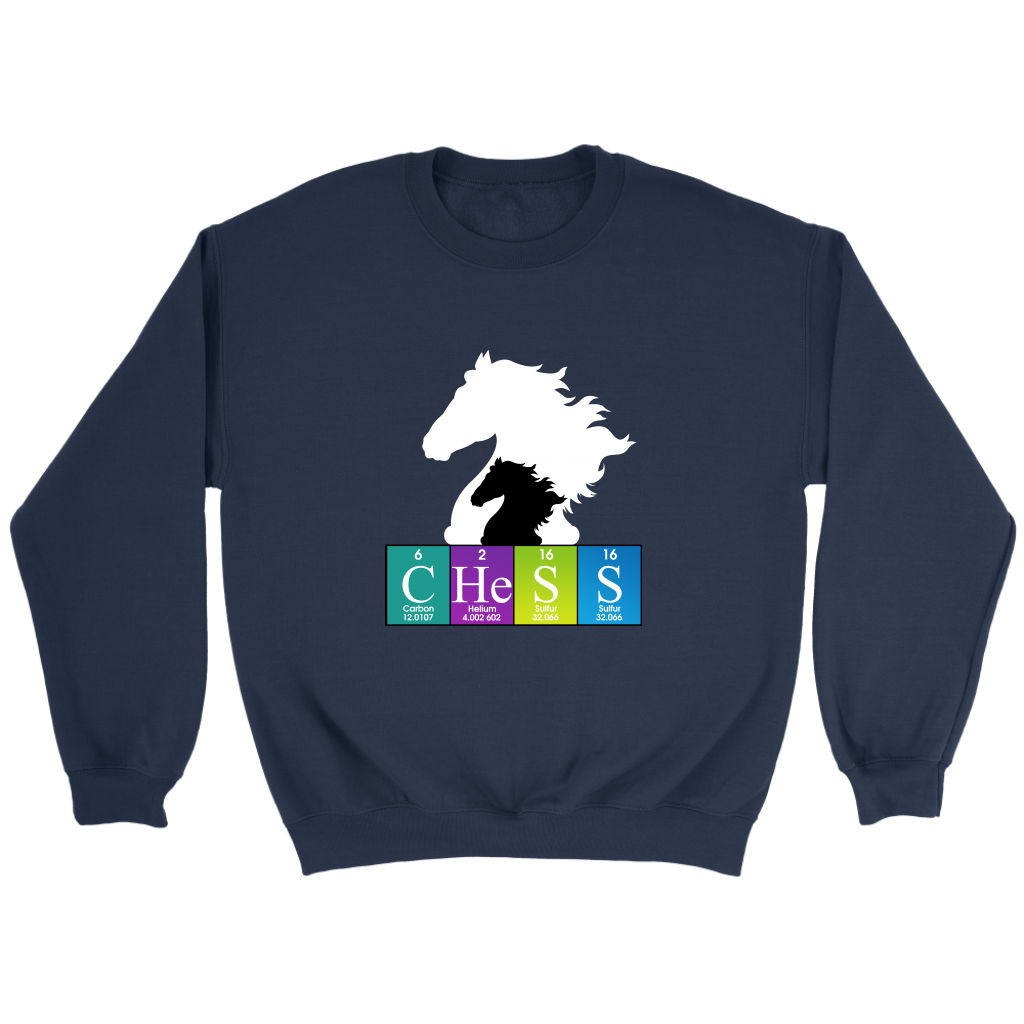 Chess Atomic Table - Unisex Sweatshirt