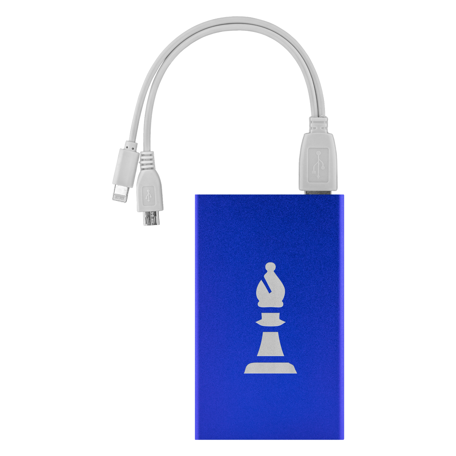 Chess Bishop laser etched Lithium-Ion power bank
