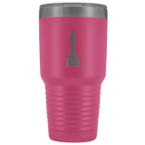 Laser etched King 30 Ounce stainless steel Vacuum insulated hot and cold beverage Tumbler